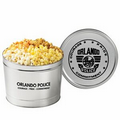4 Way Popcorn Tins - Butter, Cheddar, White Cheddar, & Caramel (2 Gallon)